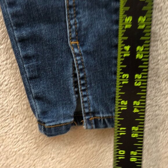 KanCan Women's Jeans Size 3/25 26x25 Measured Mid Rise Skinny Blue Denim - Picture 4 of 16